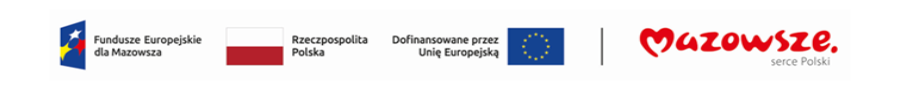 Loga Funduszy Europejskich, Rzeczpospolitej Polskiej, Unii Europejskiej i Mazowsza