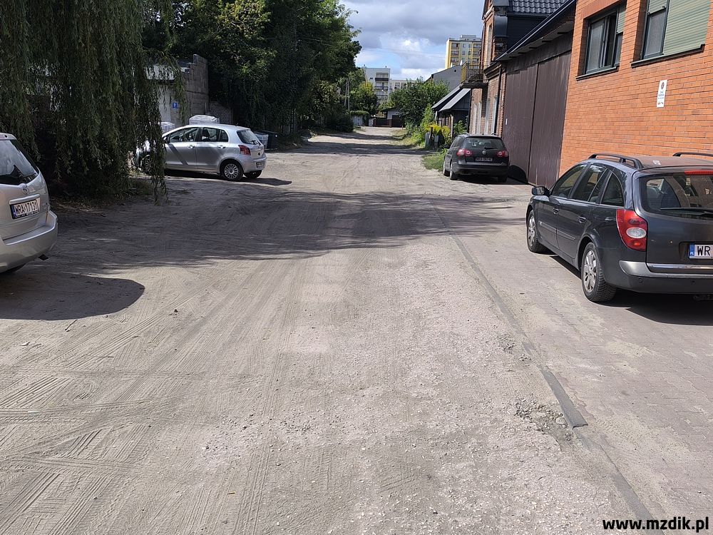 Ulica Ciesielska zostanie utwardzona